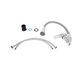 Змішувач для кухні Lidz Tani 008F3 з гнучким виливом (k40) LDTAN008F3GCR39507 Grey / Chrome