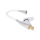 Змішувач для кухні Lidz Tani 007F3 з гнучким виливом (k40) LDTAN007F3WCR40423 White / Chrome