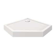 Душовий піддон Qtap Diamond 301112 100x100x12 см + сифон