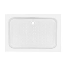 Душовий піддон KAPIELKA ST120x80х14 низький, прямокутний, діаметр зливу 52 мм Lidz