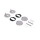 Сидіння для унітаза Qtap Tern 420х340х35 мм, Matt Black, з мікроліфтом, Slim Duroplast, Quick Release QT99HY2322MB