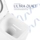 Унітаз підвісний Qtap Gemini безободковий з сидінням Soft-close QTGEM26W45430
