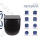 Унітаз підвісний Qtap Gemini безободковий з сидінням Soft-close QT2533076EUQMB