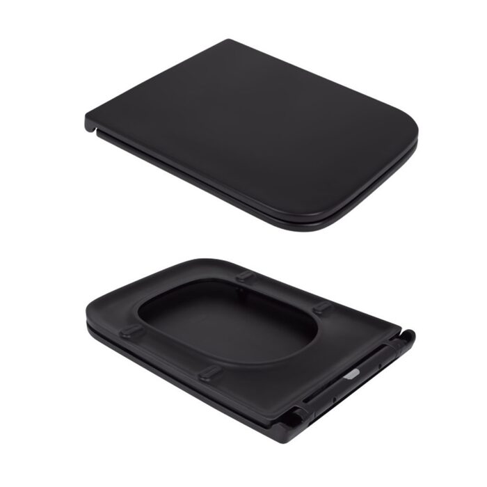 Унітаз підвісний Qtap Gemini безободковий з сидінням Soft-close QT2533076EUQMB