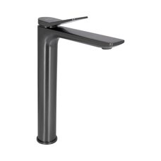 Змішувач для раковини Qtap Presto високий QTPRE269GRP45582 Graphite