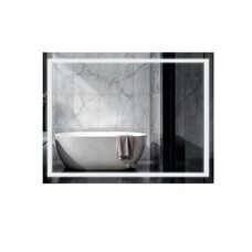 Дзеркало Qtap Mideya (MI1) 900х700 з LED-підсвічуванням Touch, з антизапотіванням, з димером QT2078NCF9070W