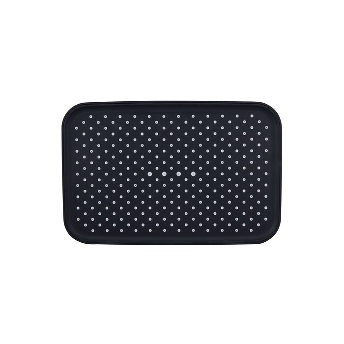 Лійка для верхнього душу Qtap Hlavova 300x200 мм прямокутна QTHLA107BLM45783 Black Matt