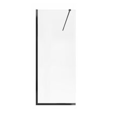 Душова перегородка Qtap Walk-In Standard BLM209.C8 90х200 см, скло Clear 8 мм, покриття CalcLess