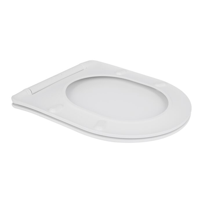 Сидіння для унітаза Qtap (Swan Ultra, Jay Ultra) з мікроліфтом Slim QT99SC6106W