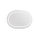Дзеркало Qtap Gemini 500х700 з LED-підсвічуванням Touch, з антизапотіванням, з димером, рег. темп. кольору (3000-6500K) Reverse QT2578R5070