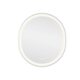 Дзеркало Qtap Gemini 800х700 з LED-підсвічуванням Touch, з антизапотіванням, з димером, рег. темп. кольору (3000-6500K) Reverse QT2578R8071W