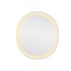 Дзеркало Qtap Gemini 800х700 з LED-підсвічуванням Touch, з антизапотіванням, з димером, рег. темп. кольору (3000-6500K) Reverse QT2578R8071W