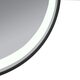 Дзеркало Qtap Gemini 800х700 з LED-підсвічуванням Touch, з антизапотіванням, з димером, рег. темп. кольору (3000-6500K) Reverse QT2578R8072B