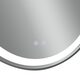 Дзеркало Qtap Gemini 800х700 з LED-підсвічуванням Touch, з антизапотіванням, з димером, рег. темп. кольору (3000-6500K) Reverse QT2578R8072B