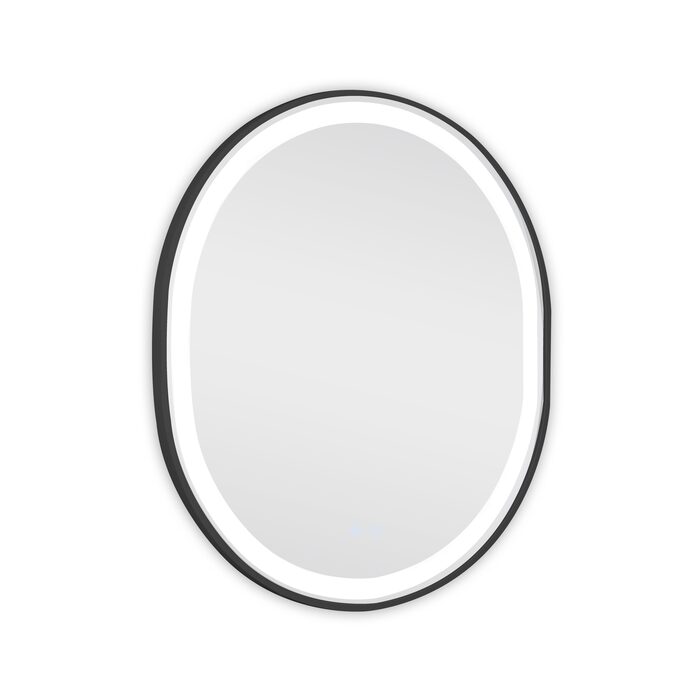 Дзеркало Qtap Gemini 800х700 з LED-підсвічуванням Touch, з антизапотіванням, з димером, рег. темп. кольору (3000-6500K) Reverse QT2578R8072B