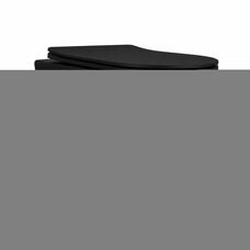 Унітаз підвісний Qtap Scorpio Ultra Quiet безобідковий з сидінням Soft-close MATT BLACK QT14332380AMB
