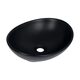 Раковина-чаша Qtap Dove 415x340x140 Matt black QT06116062AMB
