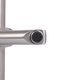 Змішувач для ванни Brinex Pure 006 з поворотним виливом (з душовим гарнітуром) Nickel BRIPUR006NKL