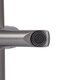 Змішувач для ванни Brinex Pure 006 з поворотним виливом (з душовим гарнітуром) Graphite BRIPUR006GRP