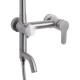 Душова система універсальна Brinex Pure 1030 на три споживачі  Nickel BRIPUR1030NKL