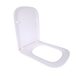 Сидіння для унітаза (Tern 490,520,610) 435x344x50 мм, White, з мікроліфтом, Slim Duroplast, Quick Release QTSC179W47353 Qtap