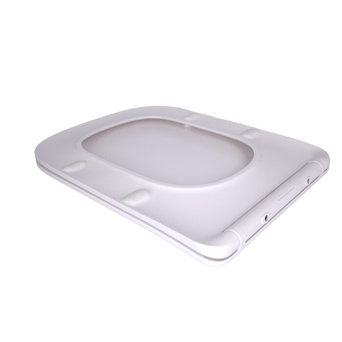 Сидіння для унітаза (Tern 490,520,610) 435x344x50 мм, White, з мікроліфтом, Slim Duroplast, Quick Release QTSC179W47353 Qtap