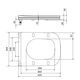 Сидіння для унітаза (Tern 490) 435x344x50 мм, Matt Black, з мікроліфтом, Slim Duroplast, Quick Release QTSC179MB47354 Qtap