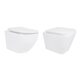 Акційний набір: Унітаз підвісний Jay Ultra Quiet QT07335177W 485х360х320 + Tern Ultra Quiet QT17332303ASW 490x365x325