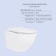 Акційний набір: Унітаз підвісний Jay Ultra Quiet QT07335177W 485х360х320 + Tern Ultra Quiet QT17332303ASW 490x365x325