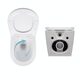 Акційний набір: Унітаз підвісний Jay Ultra Quiet QT07335177W 485х360х320 + Tern Ultra Quiet QT17332303ASW 490x365x325