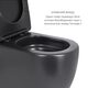 Акційний набір: Унітаз напольний Robin Ultra Quiet QT13226083AMB 660x360x855 Black + Біде напольне Robin QT13442141CMB 565x360x405 Black