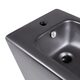 Акційний набір: Унітаз напольний Robin Ultra Quiet QT13226083AMB 660x360x855 Black + Біде напольне Robin QT13442141CMB 565x360x405 Black