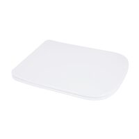 Сидіння для унітаза підлогового (Aries) 445×360×30 мм, White, з мікроліфтом? Slim Duroplast, Quick Release QT03228302W3 Qtap