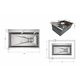 Lidz Handmade H7545 Мийка для кухні інтегрована Decor Honeycomb 3,0/1,0 мм LDH7545DEC48372