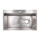 Lidz Handmade H7545 Мийка для кухні інтегрована Decor Honeycomb 3,0/1,0 мм LDH7545DEC48372