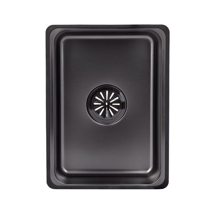 Lidz Handmade H7545B Мийка для кухні інтегрована Decor Black PVD Honeycomb 3,0/1,0 мм LDH7545BDECPVD48373