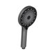 Лійка для ручного душу Lidz Niagara 32 120 мм округла LDNIA32GRP48536 Graphite