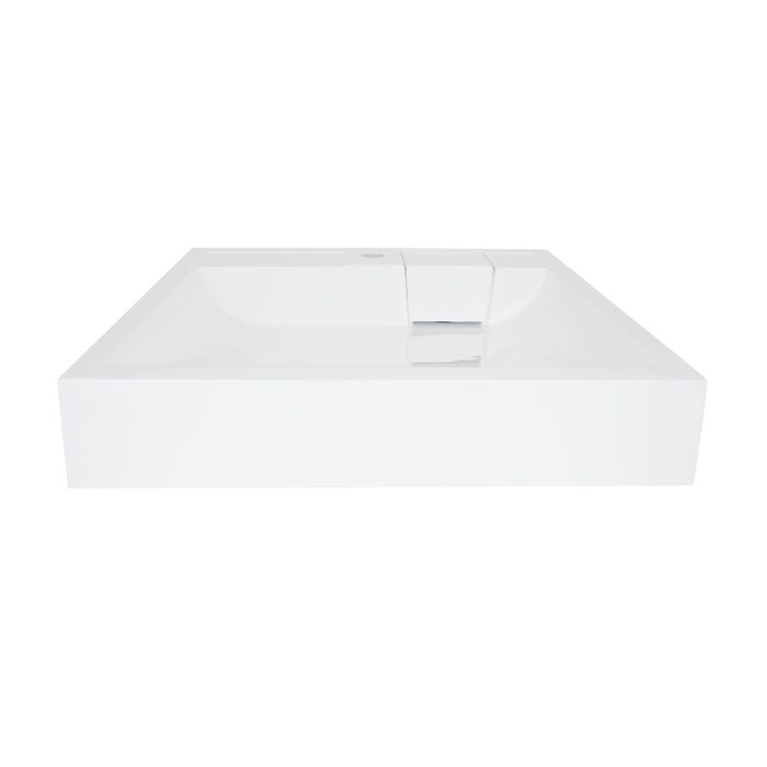 Раковина на пральну машину Qtap Arvin 595x595x115 мм, White QTARV2365WHI48575
