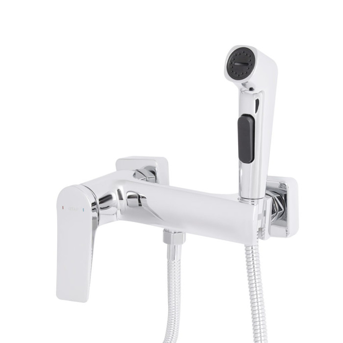 Набір для гігієнічного душу Qtap Nando  QTNAN262CRM48654 Chrome