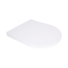Qtap Сидіння для унітаза (Jay 640, Swan 640) 422x360x30 мм, White, з мікроліфтом, Slim Duroplast, Quick Release QTSC179W48699