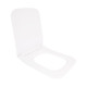 Qtap Сидіння для унітаза (Crow 640) 460x350x47 мм, White, з мікроліфтом, Slim Duroplast, Quick Release QTSC179W48700