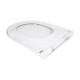 Qtap Сидіння для унітаза (Robin 490, Scorpio 490) 430x363x60 мм, White, з мікроліфтом, Slim Duroplast, MagLock QTSC179W48915