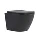 Унітаз підвісний Qtap Robin Ultra Quiet 520×365×340 мм, Anthracite, з сидінням Slim Duroplast / Soft-close / Quick Release QTROB26AN48995