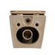 Унітаз підвісний Qtap Robin Ultra Quiet 520×365×340 мм, Beige, з сидінням Slim Duroplast / Soft-close / Quick Release QTROB26SB48997