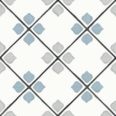 Плитка 12,3*12,3 Tanger Silver Rhomb