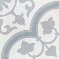 Плитка 22,3*22,3 Havana Silver Ornate