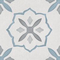 Плитка 22,3*22,3 Sirocco Blue Cross