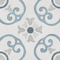 Плитка 22,3*22,3 Sirocco Blue Dhalia