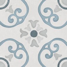 Плитка 22,3*22,3 Sirocco Blue Dhalia
