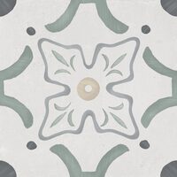 Плитка 22,3*22,3 Sirocco Green Flower